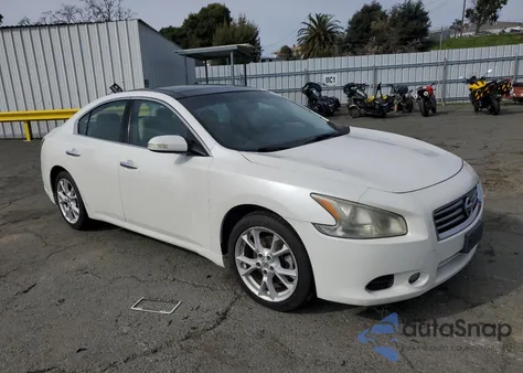 2013 Nissan Maxima S z USA, uszkodzony, nr VIN 1N4AA5AP7DC830253